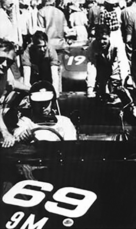 Mosport Player 200 1963, Jimmy sur la Lotus23
